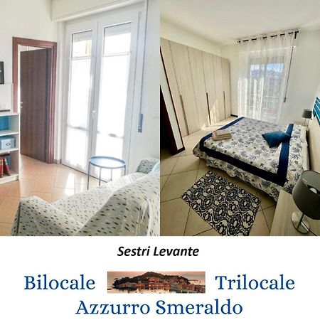 Appartamenti Azzurro Smeraldo 东塞斯特里 外观 照片